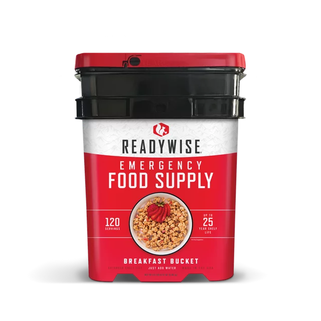 120 Serving Breakfast Only Grab And Go Bucket