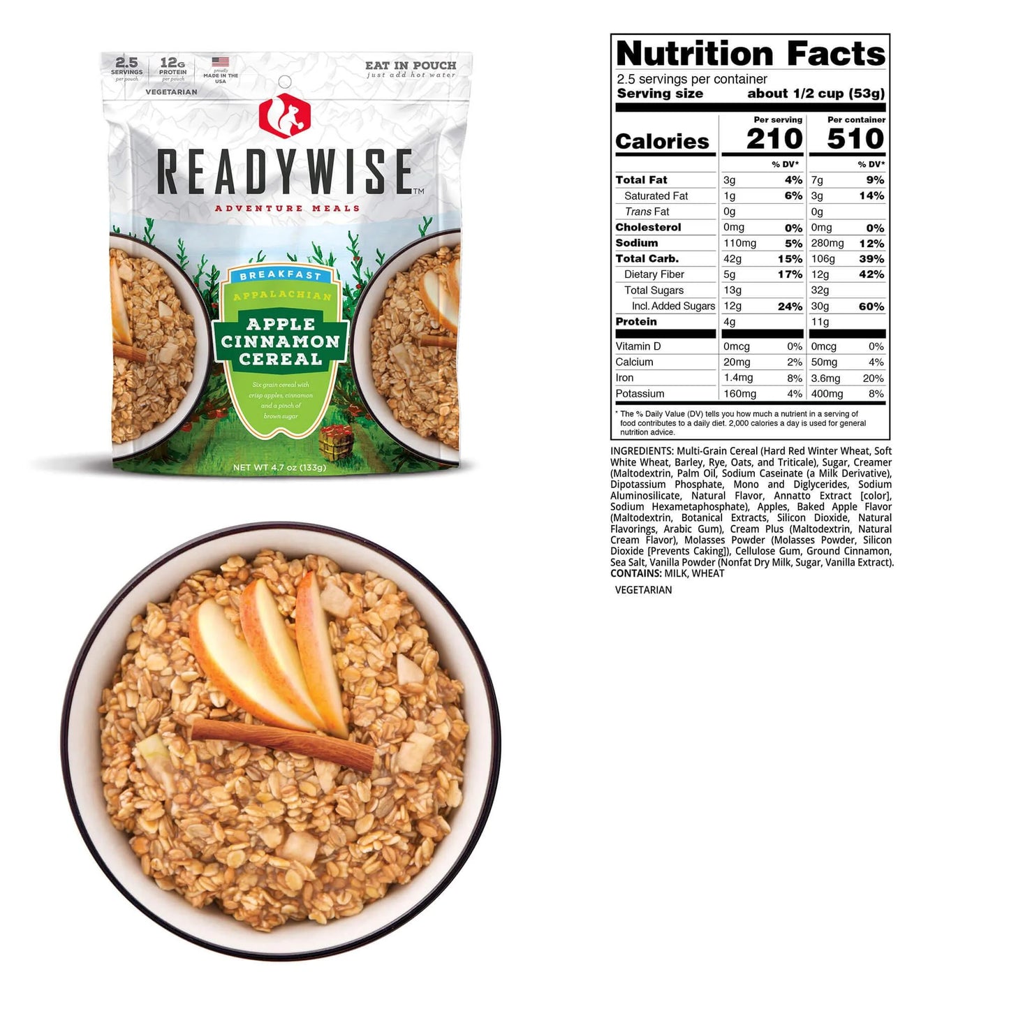 Appalachian Apple Cinnamon Cereal Case of 6