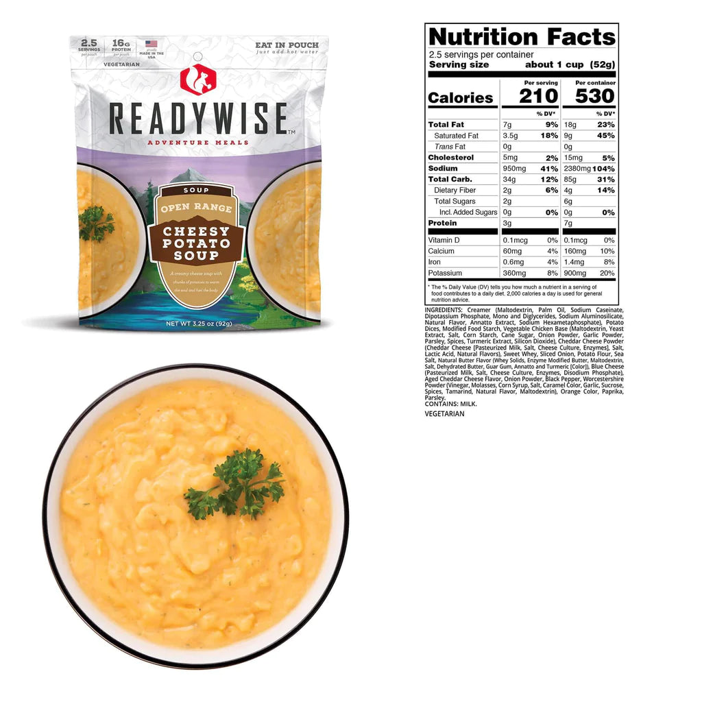 Open Range Cheesy Potato Soup Case of 6