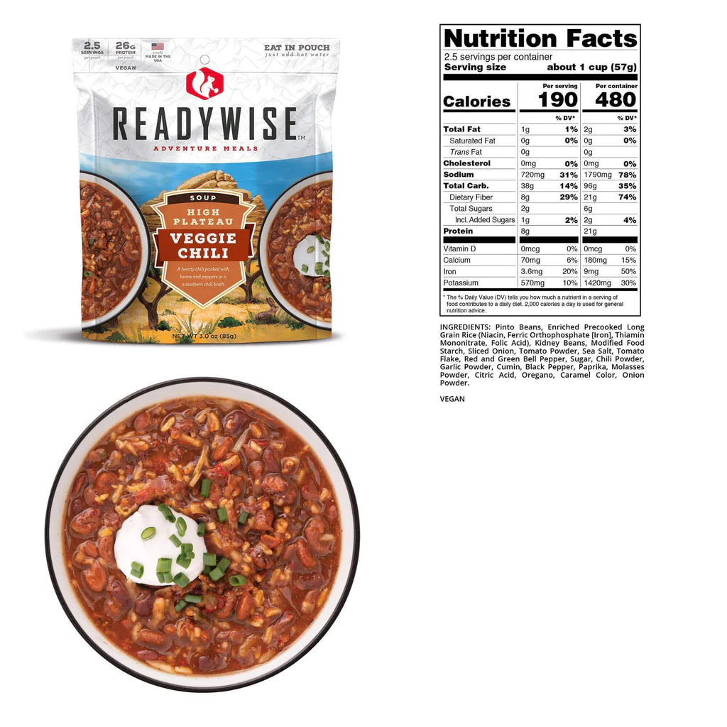 High Plateau Veggie Chili Soup Case of 6