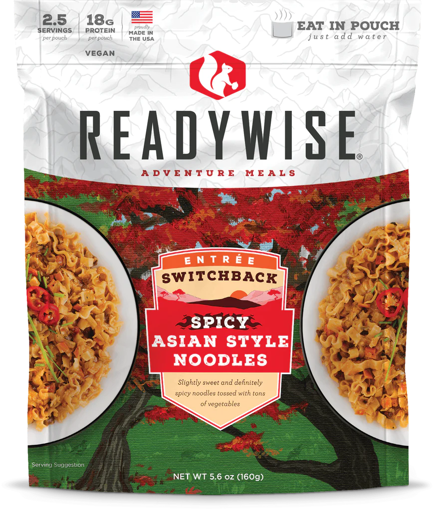 Switchback Spicy Asian Style Noodles Case of 6