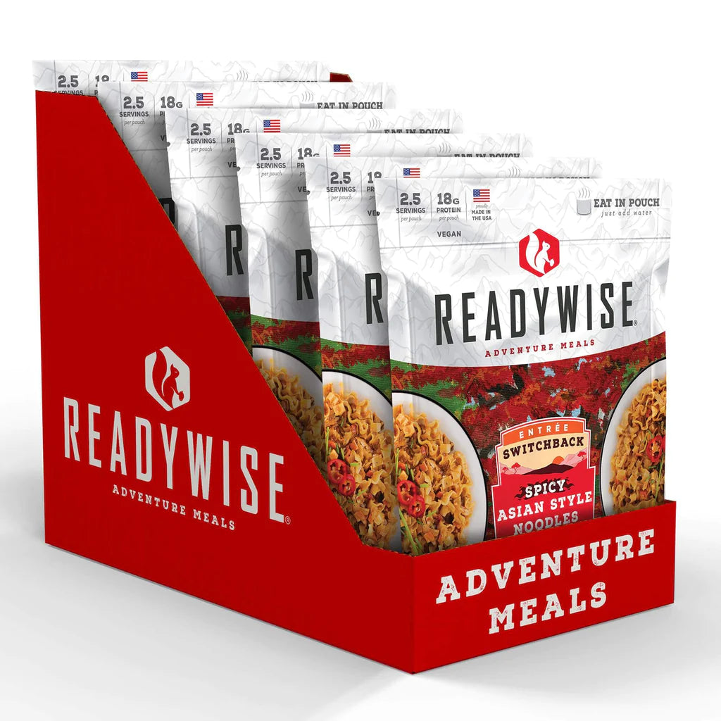 Switchback Spicy Asian Style Noodles Case of 6