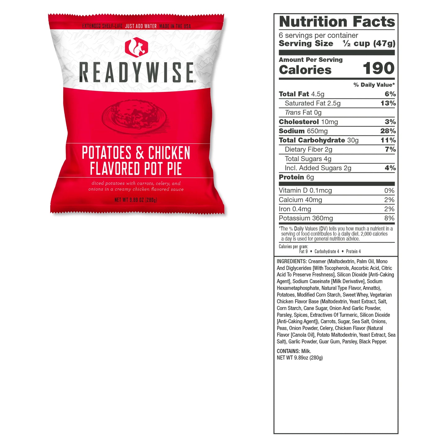 360 Servings of ReadyWise Emergency Survival Food Storage