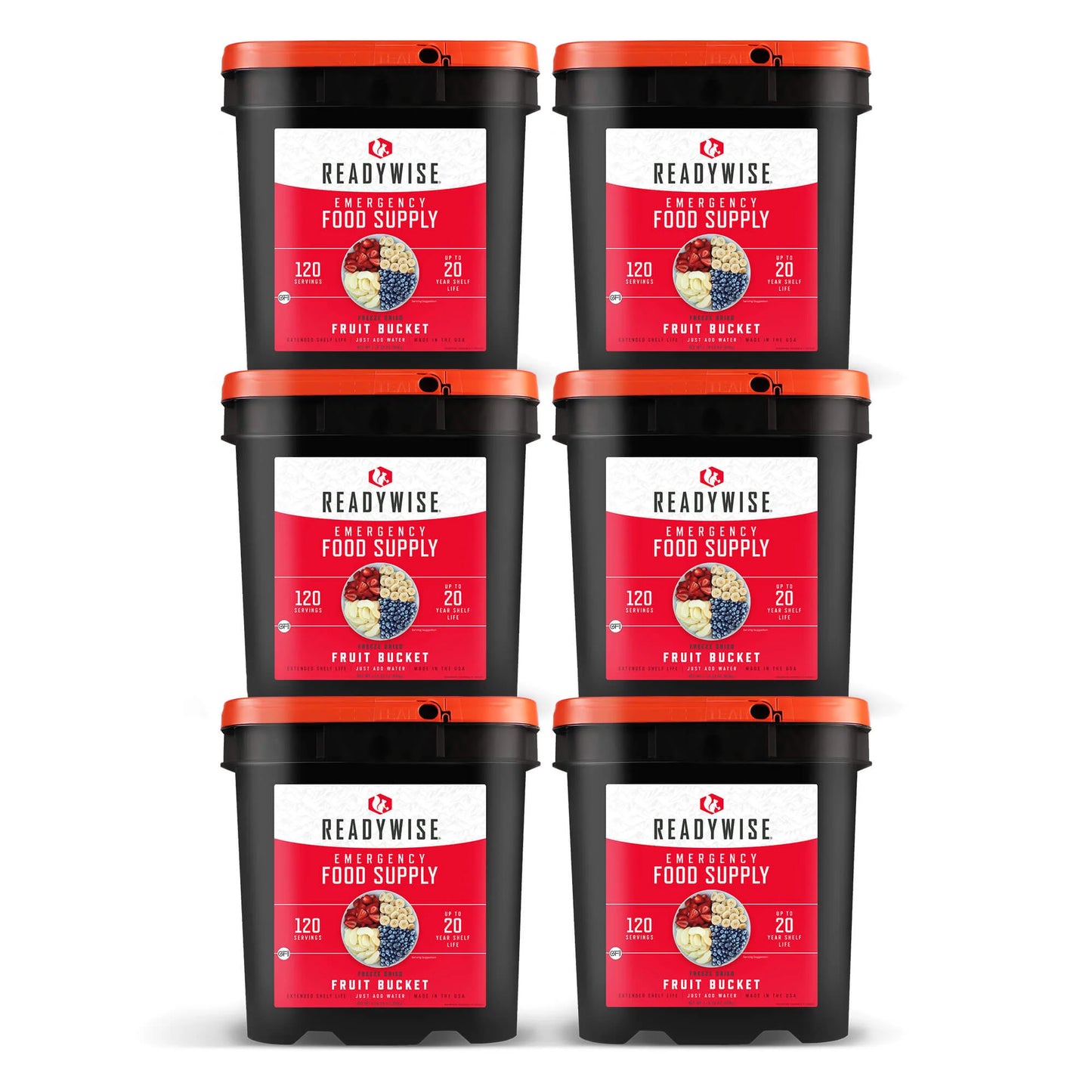 720 Serving Freeze Dried Fruit Bundle