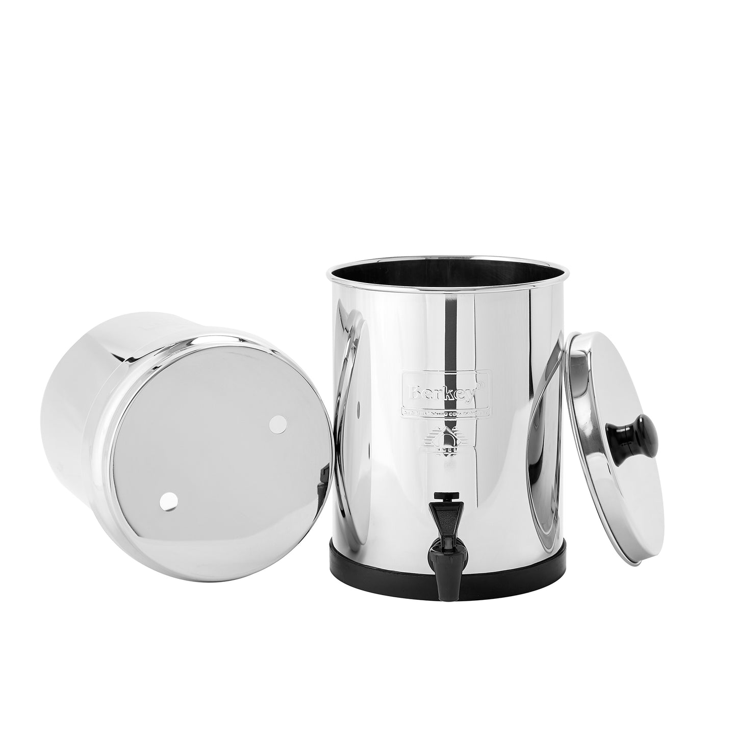 TRAVEL Berkey Water Filter System Includes 2 Black Berkey Filters