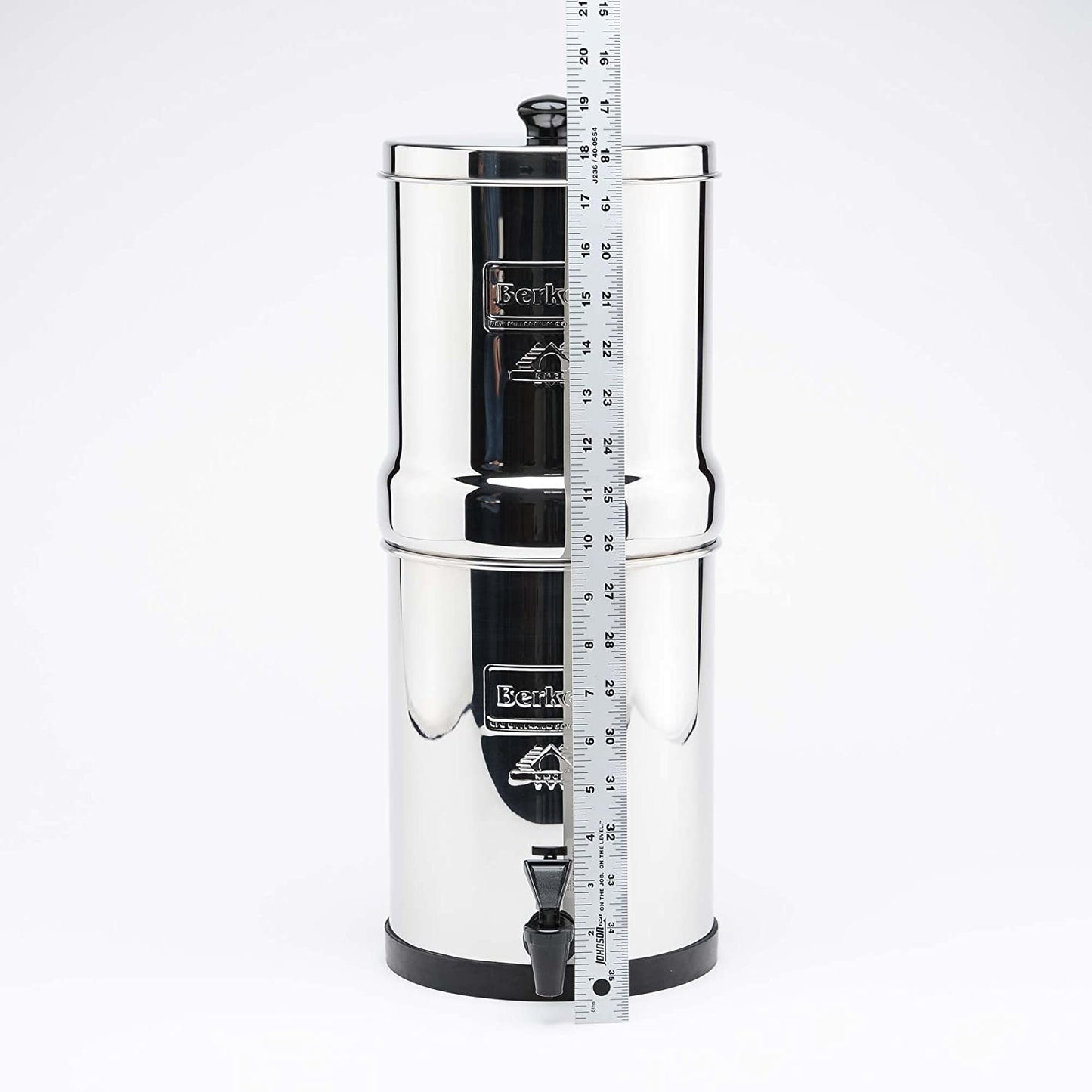 TRAVEL Berkey Water Filter System Includes 2 Black Berkey Filters