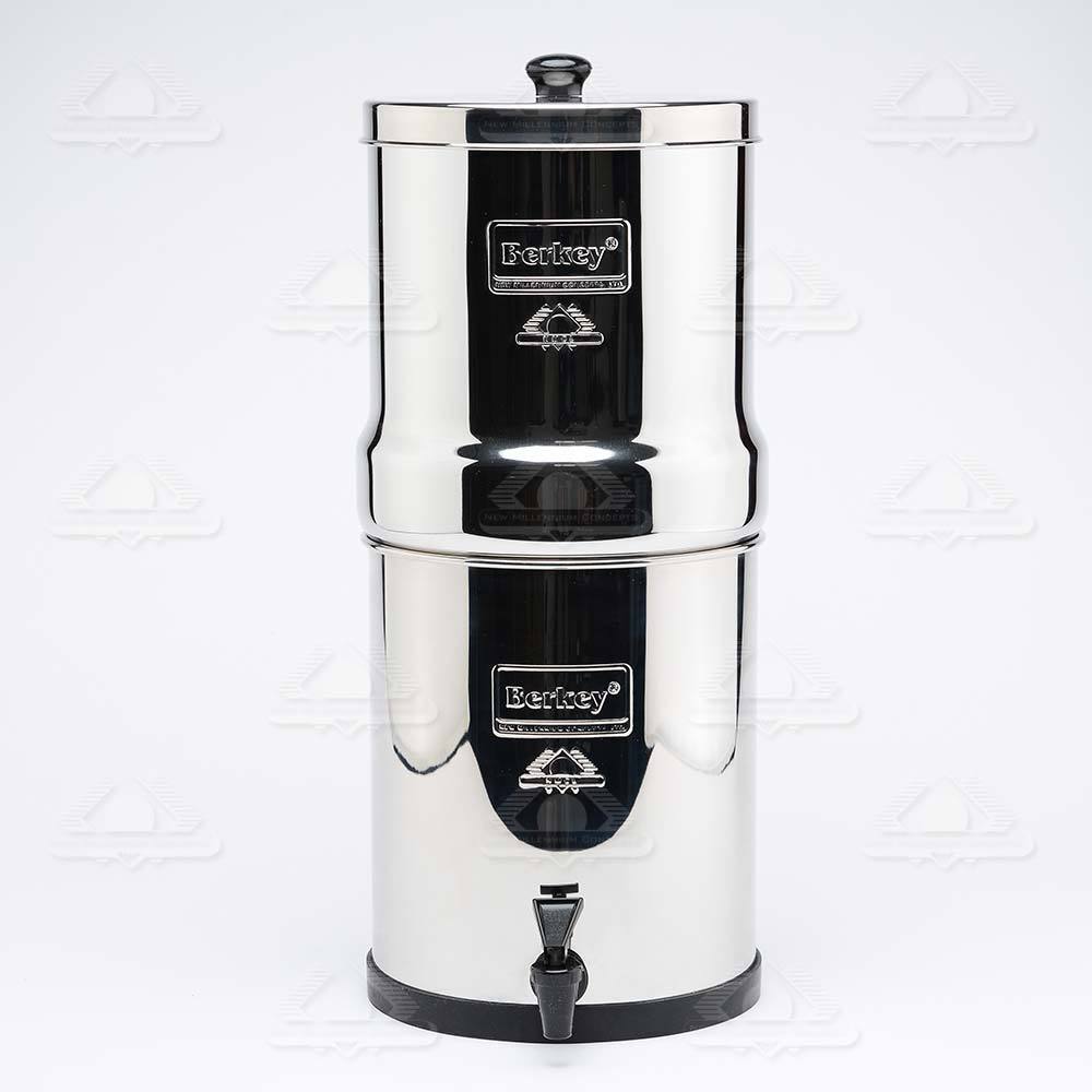 Crown Berkey Water Filter System Includes 2 Black Berkey Filters