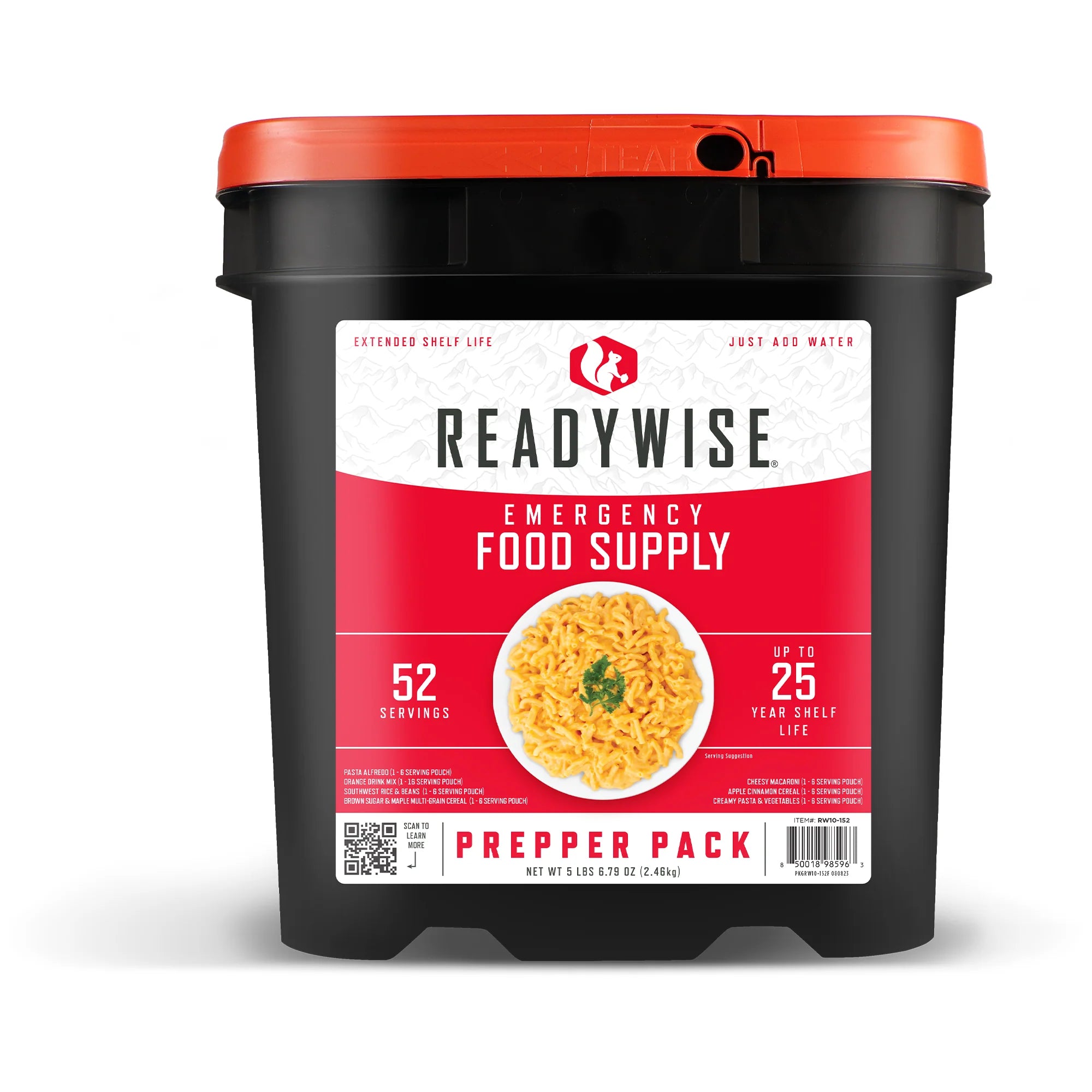 52 Serving Prepper Pack Bucket – My Berkey