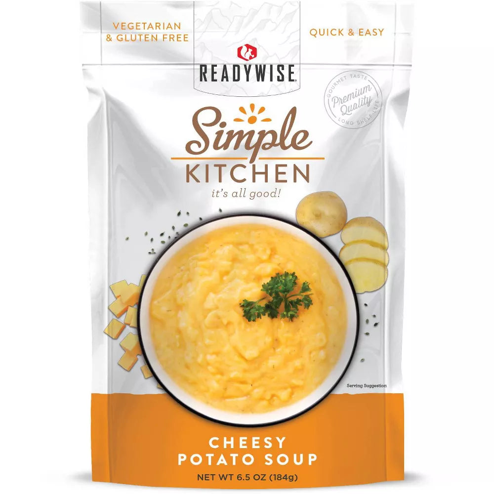 ReadyWise Simple Kitchen Cheesy Potato Soup - 6 Pack