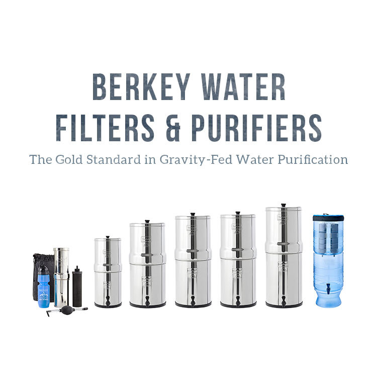 Black Berkey Elements Set of 2 Water Filter Replacement FITS ALL BERKEY Models