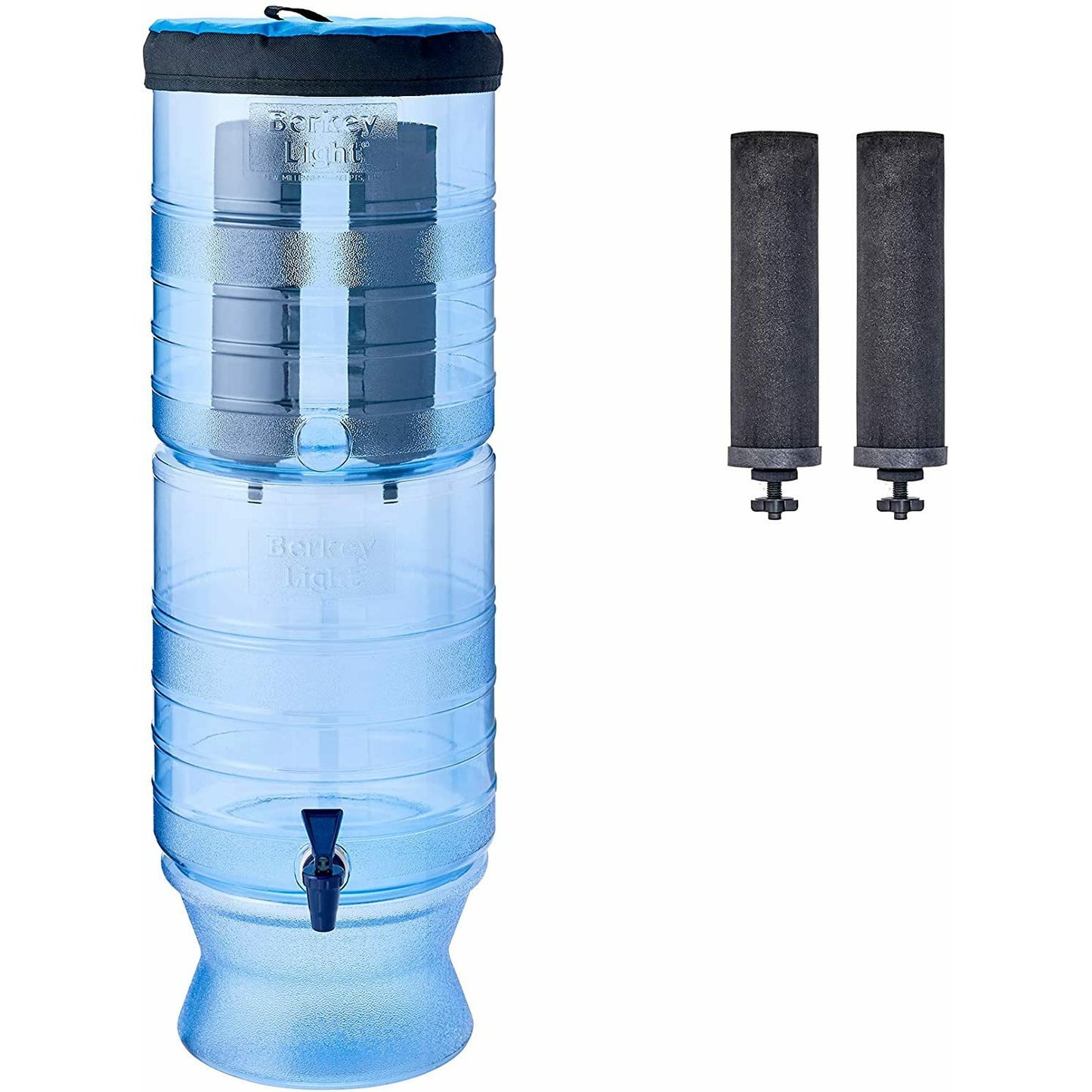 Light Berkey Water Filter System  Includes 2 Black Berkey Filters