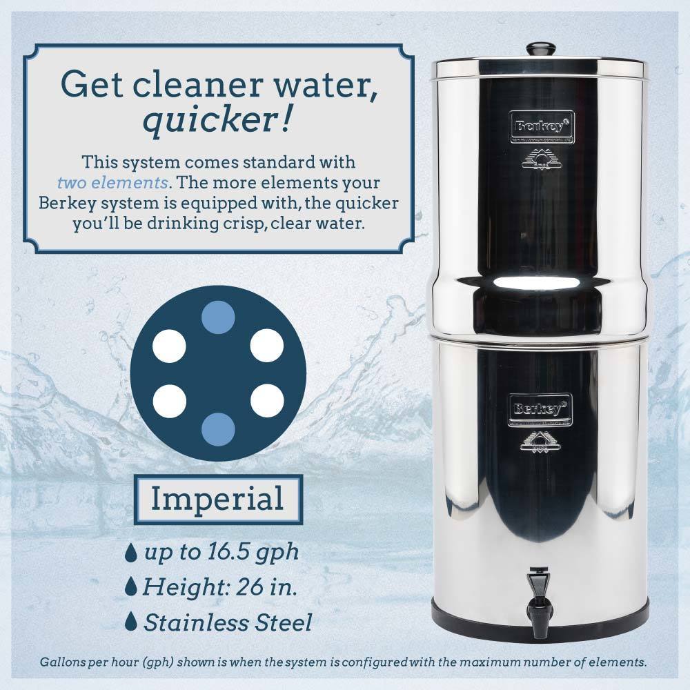 Imperial Berkey Water Filter System