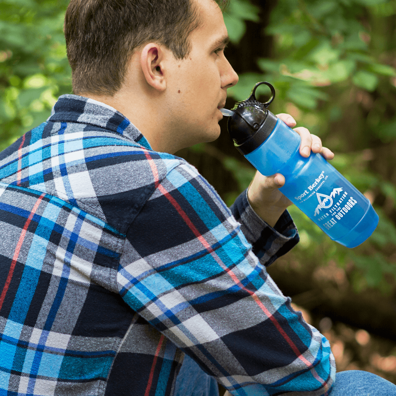 Sport Berkey Filtered Water Bottle BPA Free